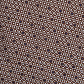 And Brown Honeycomb Tie