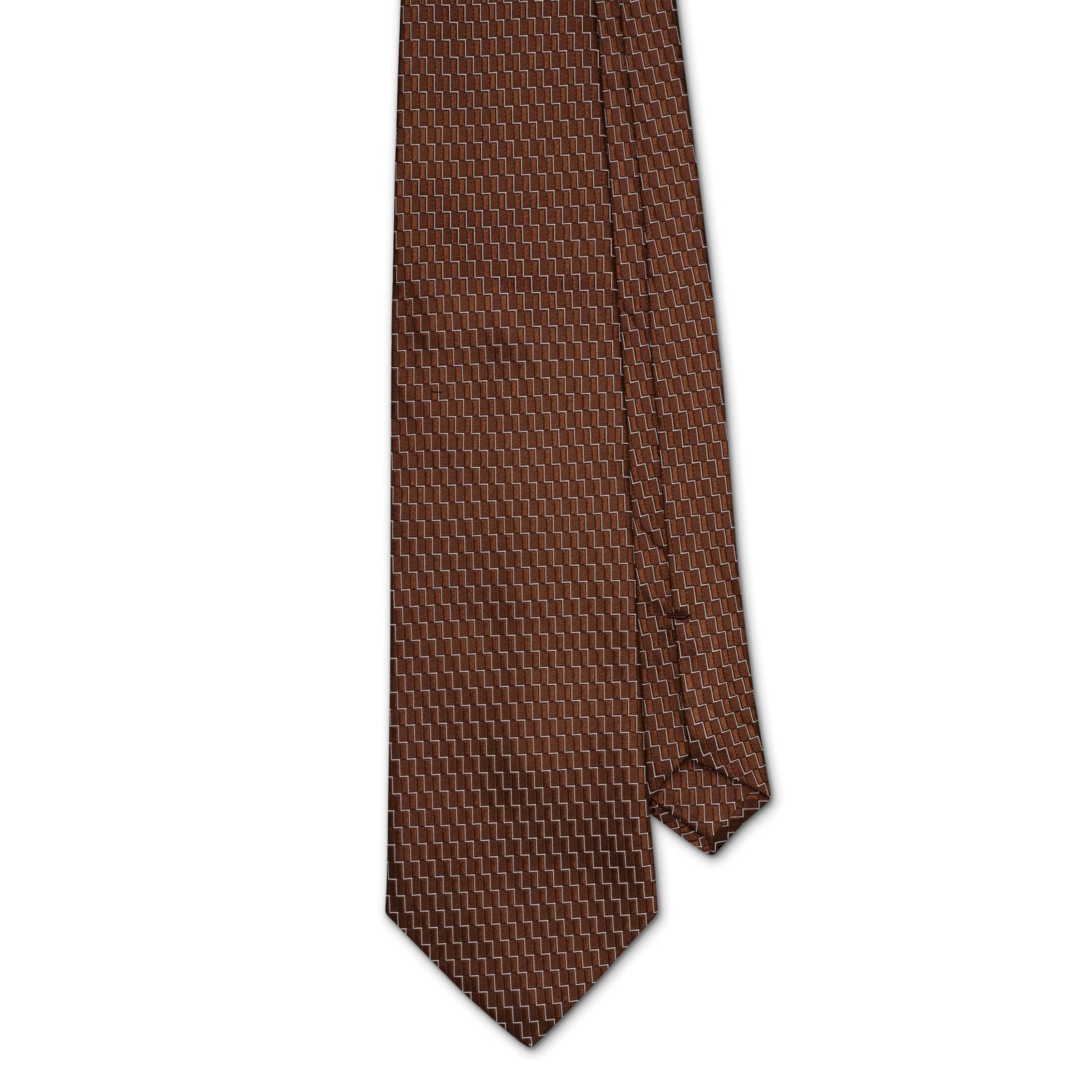 Bronze Staircase Stripe Tie
