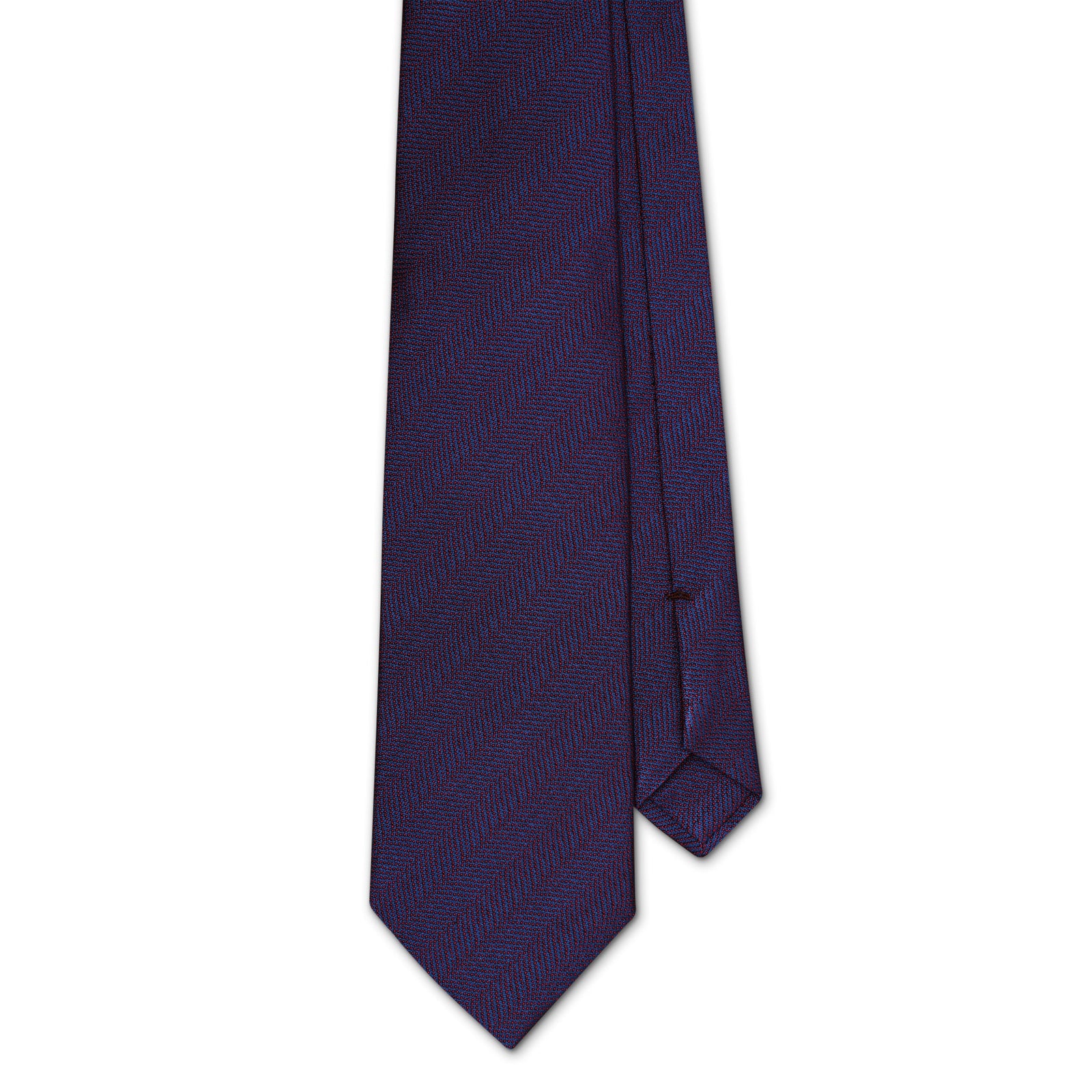Purple Chevron Tie
