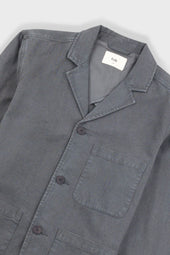 Wide Fit Blazer Hemp Canvas
