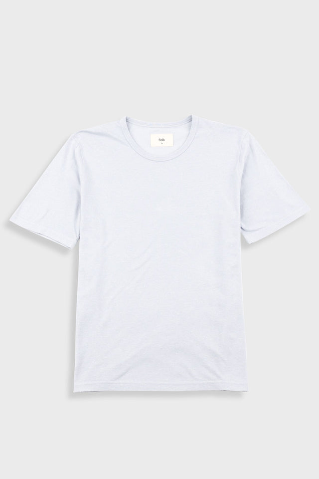 Relaxed Nep T-Shirt - Mineral Blue