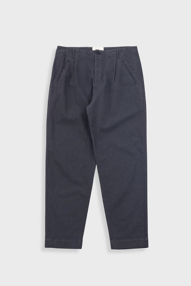 Assembly Pant - Soft Black Cotton Linen