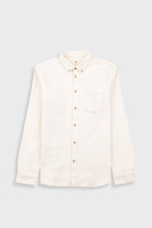 Relaxed Fit Shirt - White Denim