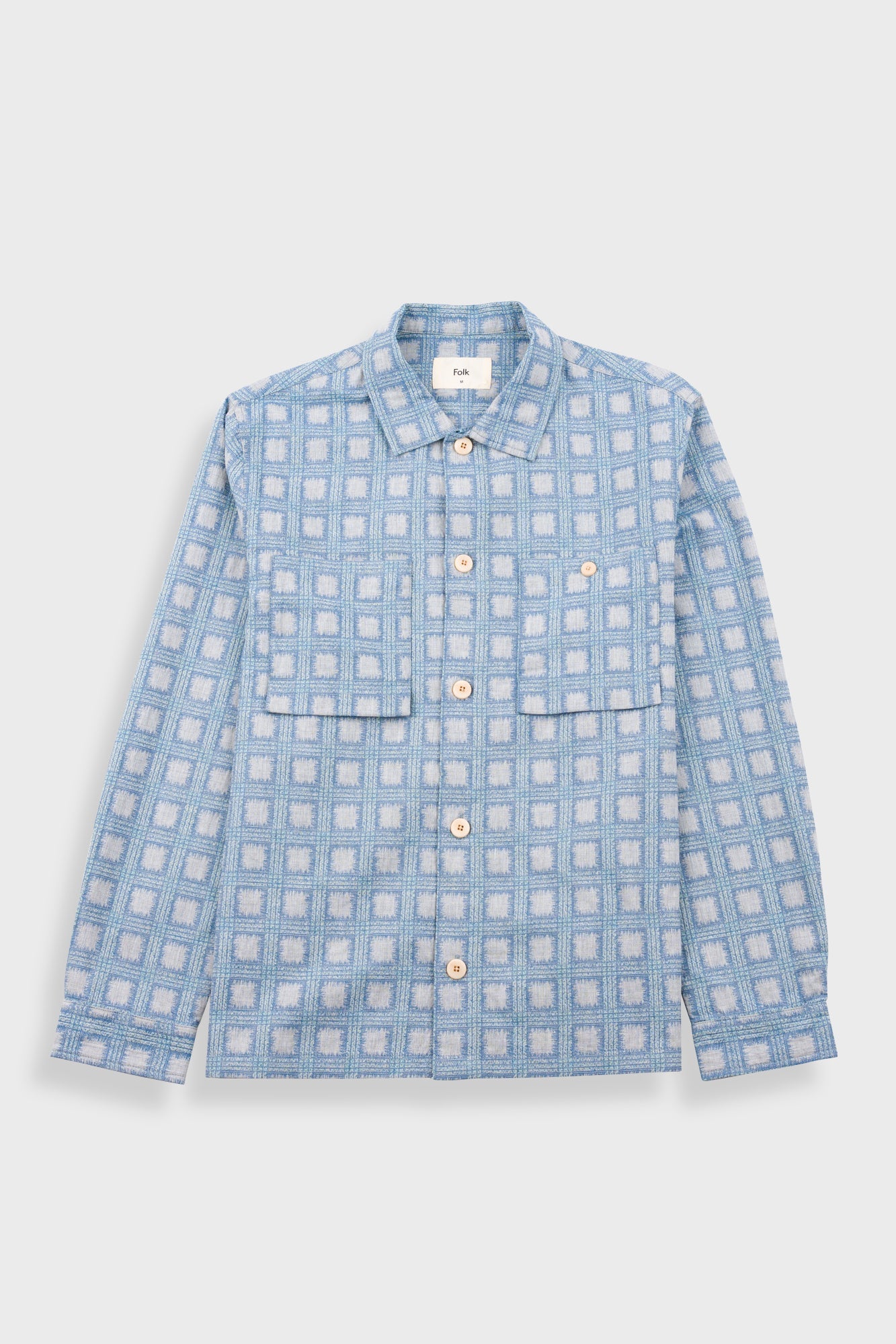 Patch Overshirt Tile Tapestry