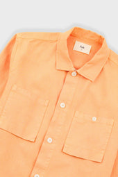 Patch Overshirt Faded Hemp Canvas
