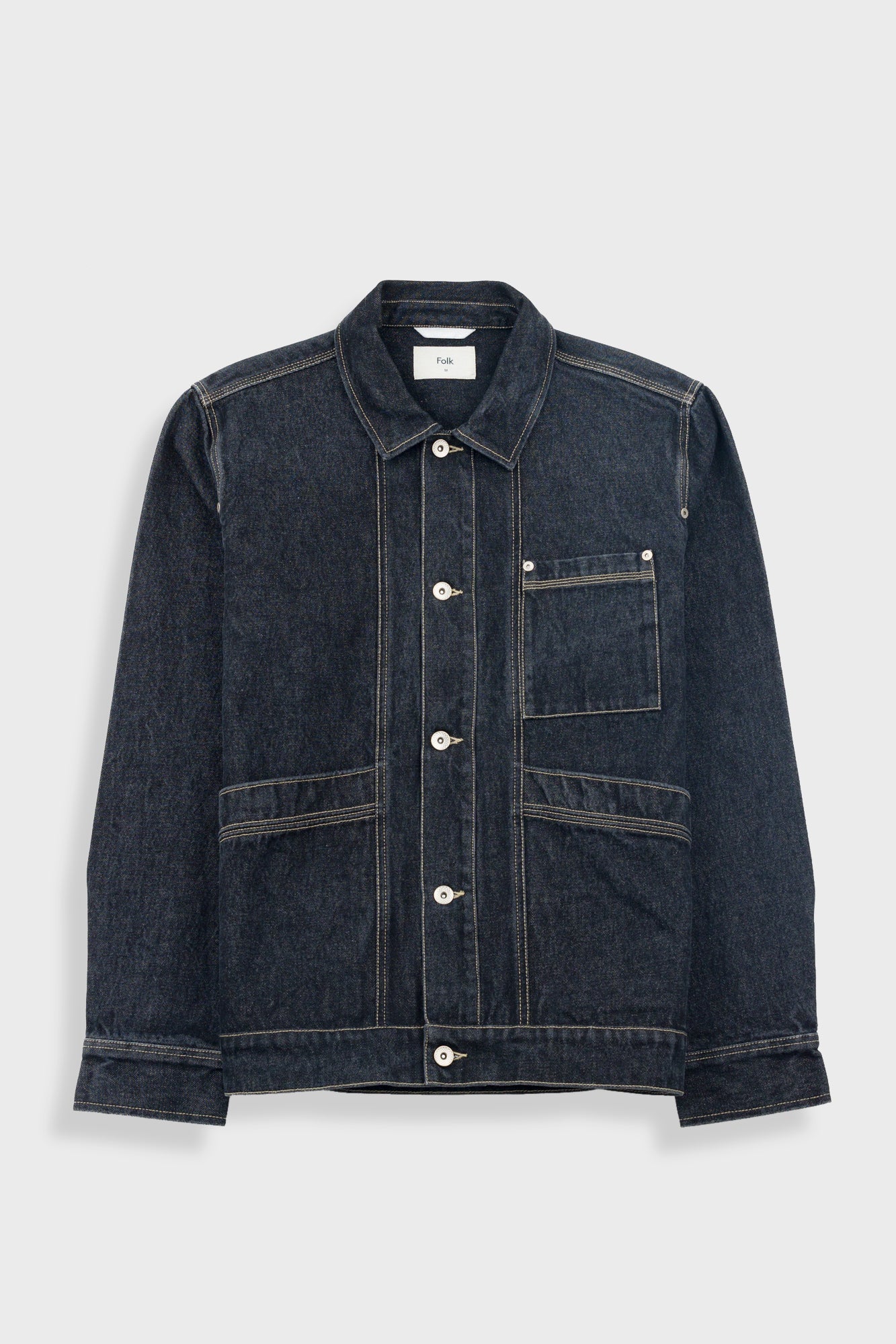 Meyer Jacket Washed Denim