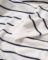 White Stripe Polo