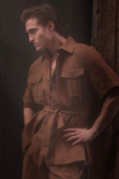 John Jacket In Linen