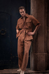 John Jacket In Linen
