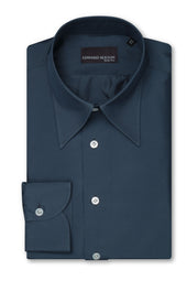 Peacock Green Silk Shirt
