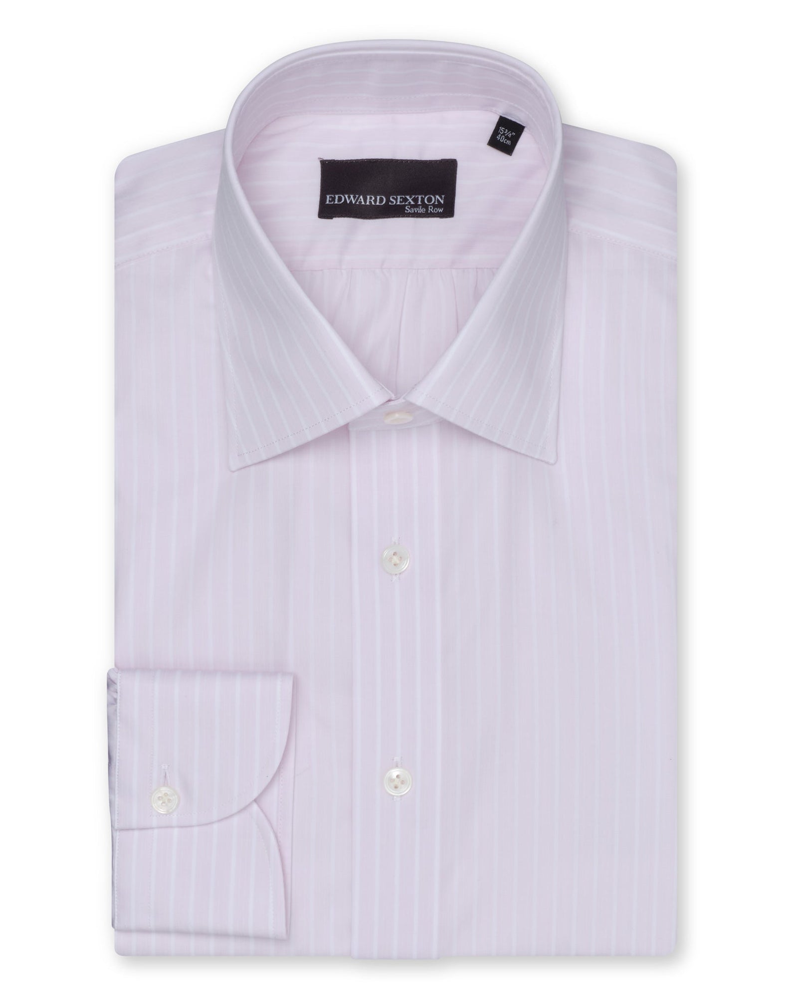 Pink Stripe Classic Collar Shirt