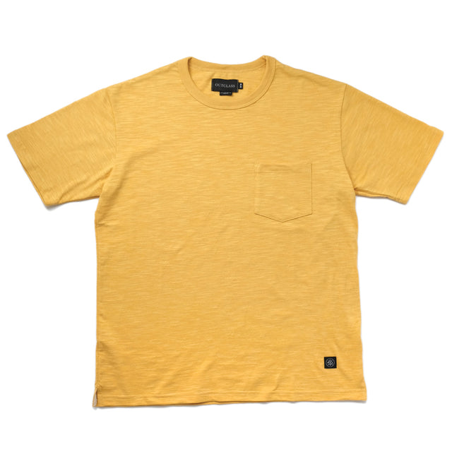 Turmeric Slub S/S Pocket T-Shirt