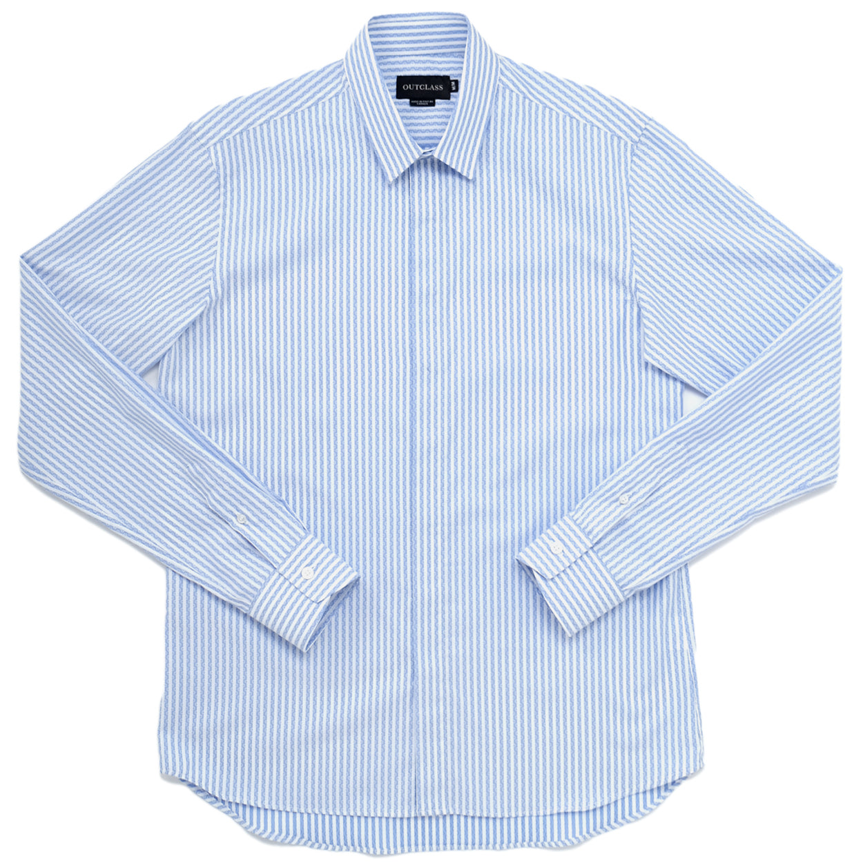 Fancy Stripe L S Dress Shirt