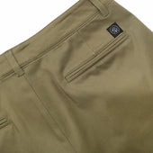 Sateen Pleated Trousers