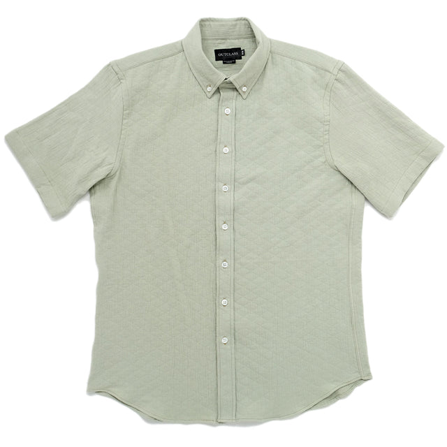 Mint Quilted S/S Classic Shirt