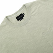 Slub S S Pocket T Shirt