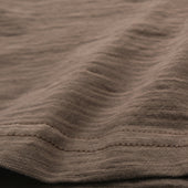 Mocha Slub S S Henley