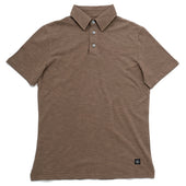 Mocha Slub S/S Polo