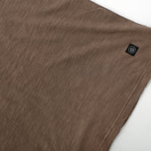 Mocha Slub S S Polo