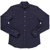 Navy Ripstop Seersucker L/S Classic Shirt
