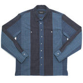 Indigo Sashiko Club Shirt