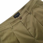 Sateen Pleated Shorts