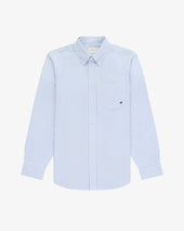 Striped Crest Oxford Shirt