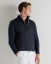 Men's Strand Down Gilet Fumo Grey