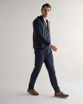 Men's Reversible Weatherproof Gilet Navy Blue