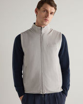 Men's Reversible Weatherproof Gilet Navy Blue