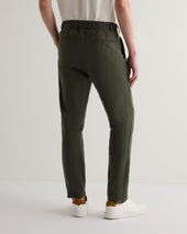 Men's Atrani Linen Trouser Arabica Khaki Green