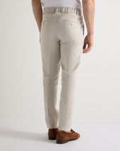 Men's Atrani Linen Trouser Sand Brown