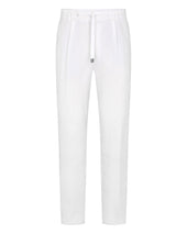 Men's Atrani Linen Trouser White
