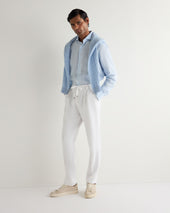 Men's Atrani Linen Trouser White