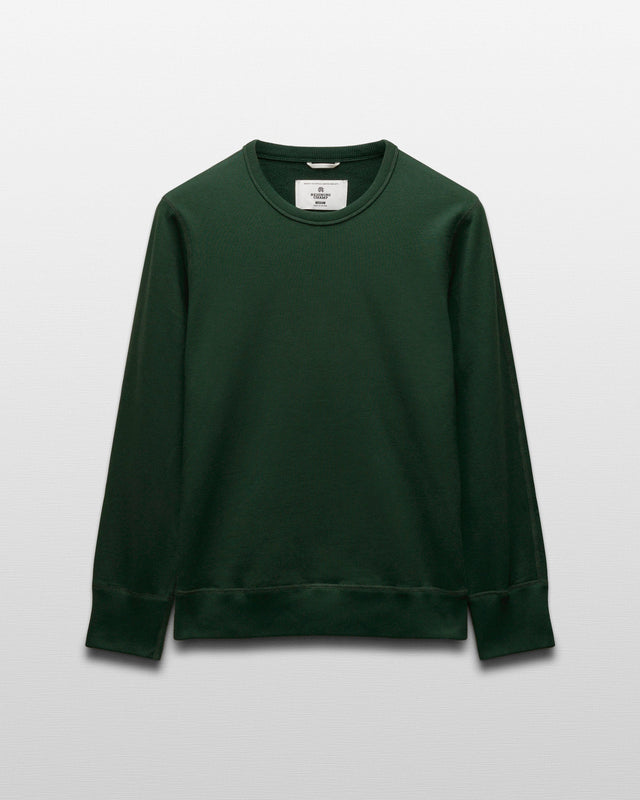Midweight Terry Slim Crewneck