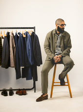 Aberlour Pant in Dark Olive Matchstick