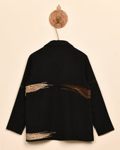 Silk Scarf Kantha Blazer