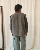 Zip Kantha Vest