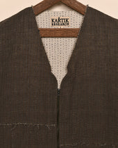 Zip Kantha Vest