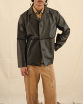 Rabari Leather Blazer