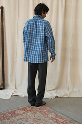 Linen Check Shirt