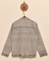 Beaded Khadi Shirt