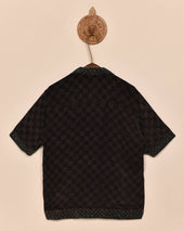 Block Print Silk Shirt