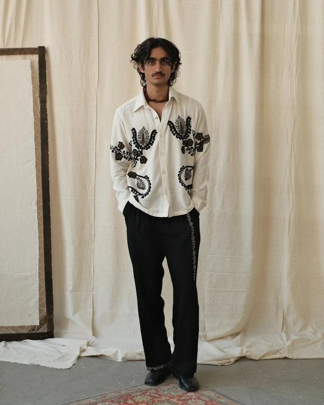 RABARI WOOL TROUSER