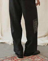 Side Pleat Trouser