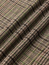 Aberfeldy Windbreaker In Green Multi Check Jersey