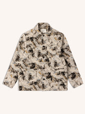Ormiston Jacket in Brown Camo Jacquard