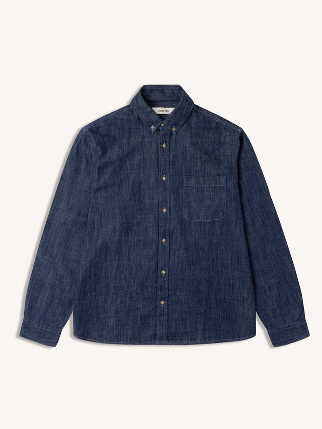 Raeburn Button Down Shirt in Denim