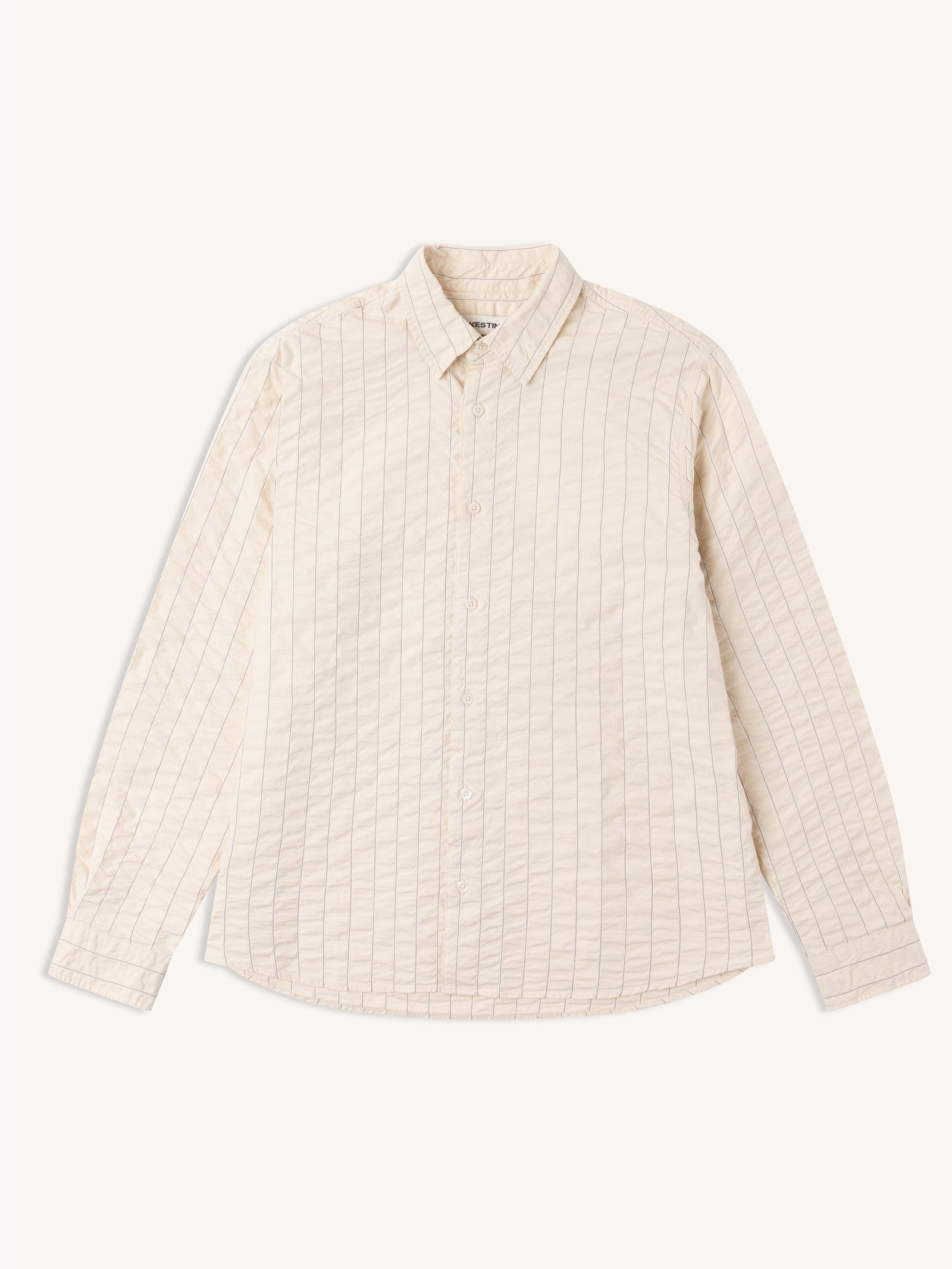Dirleton Shirt In Seersucker Stripe