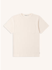Fly T-Shirt in Natural Brushed Waffle